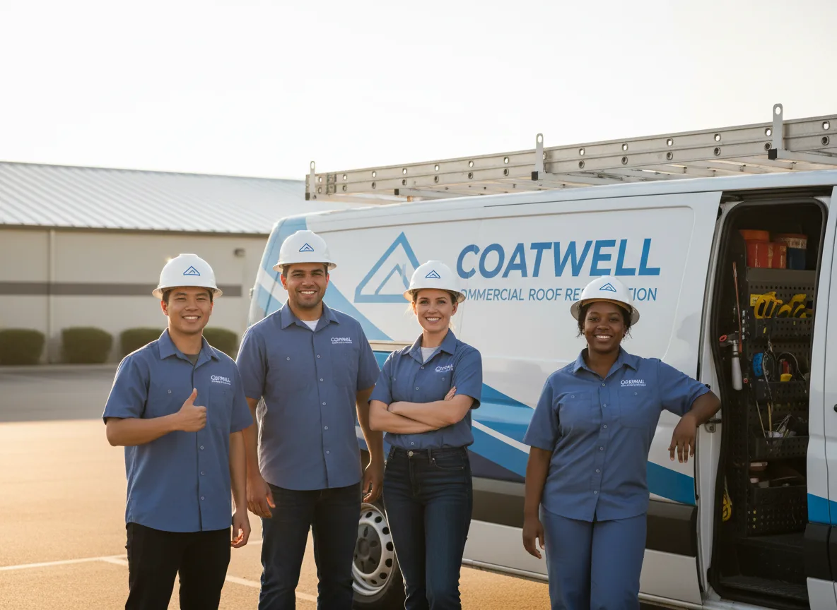 Commercial roof coating company in Worthville, KY